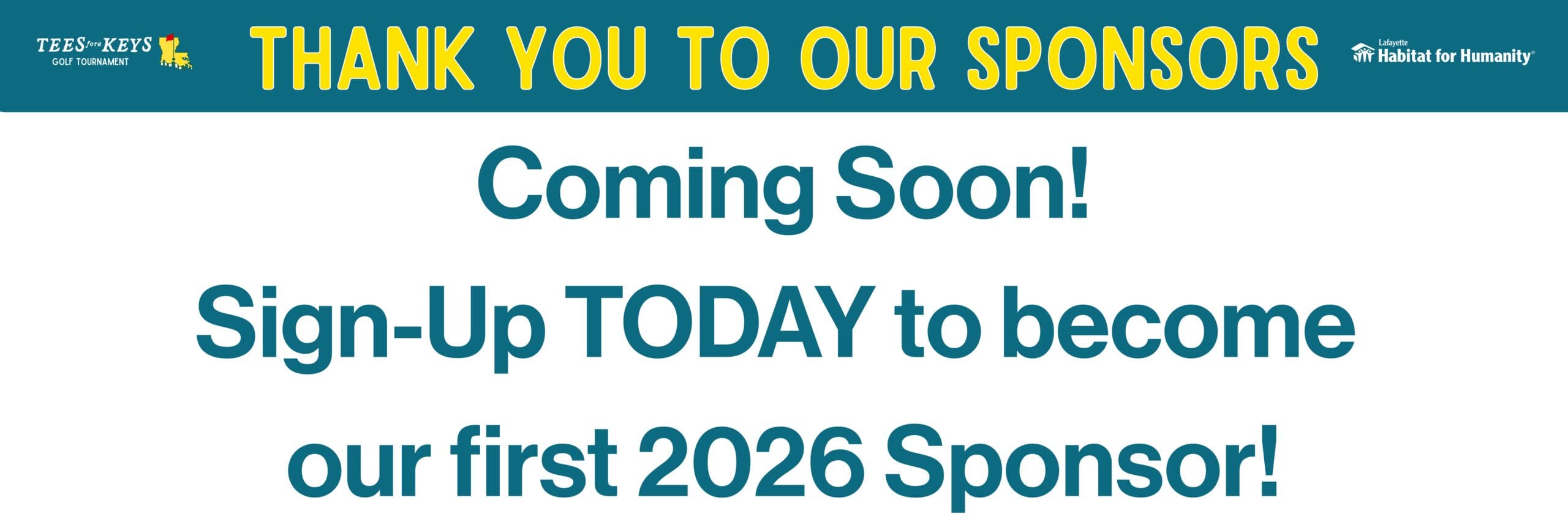 Logos of Women Build sponsors